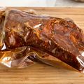 El cooksnap de JohnnyCooking cuando hizo Pulled pork con sous vide.