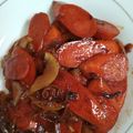 Cooksnap dari Silvia untuk resep Sosis cah bombay dengan saus inggris praktis