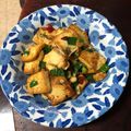 Lin Shu Jhen 的 鐵板雞蛋豆腐(簡單料理) cooksnap