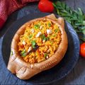 Ankita Tank Parmar's cooksnap of when they made Tomato Rice.