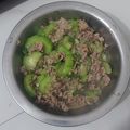 Cooksnap của Cau Hai khi họ làm theo món Mướp non xào đơn giản