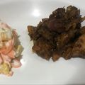 Cooksnap dari Sofie Nuri Ciput untuk resep Beef teriyaki ala hokben dan salad sayur