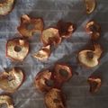 El cooksnap de Paula Lozano cuando hizo Chips de manzana en AirFryer.