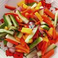 Cooksnap Cempaka Putih semasa beliau membuat Acar / jelatah.
