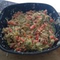 El cooksnap de Humberto TB cuando hizo Ensalada de surimi.
