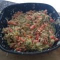 El cooksnap de Humberto TB cuando hizo Ensalada de surimi.