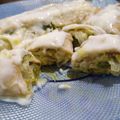 El cooksnap de German cuando hizo Canelones de verdura (zapallitos).