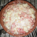 El cooksnap de Luci Bom cuando hizo Coliflor al horno.