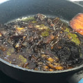 El cooksnap de Elena cuando hizo Cebolla caramelizada.