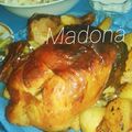 صورة من طبخات بنت الشام منى Madona ، شاركها بعد تجربة وصفة دجاج مشوي بالفرن