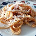 El cooksnap de Regina Hernandez cuando hizo Pasta con salsa de jitomate deliciosa 😋.