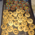 El cooksnap de Estefania Braidotti cuando hizo Cookies de manteca con chips de chocolate y rocklets.