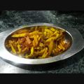 Rakhi Gupta का कुकस्नैप जब उन्होंने बिहारी स्टाइल में आलू भुजिया(Bihari style me aaloo bhujiya recipe in Hindi) बनाया था।