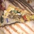 Tosyn O's cooksnap of when they made Homemad chicken wrap.