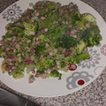 El cooksnap de albapgarcia cuando hizo Brócoli rehogado con ajo y jamón.