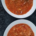 El cooksnap de Merynito cuando hizo Arroz caldoso con Thermomix.