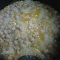 El cooksnap de Hathor61 cuando hizo Desarme: Potaje de vigilia. Garbanzos con bacalao y espinacas.