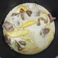 Cooksnap ohmydib semasa beliau membuat Kurma Daging.