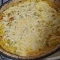 El cooksnap de Norma Arce cuando hizo Tarta de zapallitos con harina de avena y arroz.