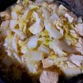 Cooksnap dari DSrahmawati untuk resep Tumis Sawi Putih Tahu Kuah Telur