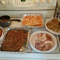 Pres Dyar's cooksnap of when they made Dressing !! (Stuffing).