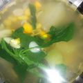 Cooksnap dari Megha Silvia untuk resep Sayur bayam a.k.a jangan kunci 🚫🔑