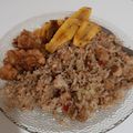 El cooksnap de Oriana Brito cuando hizo Arroz Chino Frito al estilo venezolano.