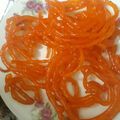 Vineeta Gupta का कुकस्नैप जब उन्होंने झटपट कुरकुरी जलेबी (jhatpat kurkure jalebi recipe in Hindi) बनाया था।