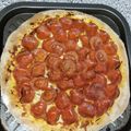 Jazzyroni1's cooksnap of when they made Home made pizza.