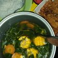 Cooksnap dari Lulu Khusaeny untuk resep Sayur bayam bening
