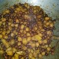 Aarti Tayal का कुकस्नैप जब उन्होंने चने और आलू की  सब्जी (chane aur aloo ki sabzi recipe in Hindi) बनाया था।