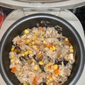 水晶姊姊 的 一鍋到底免開火~蒜香奶油雞肉炊飯(影片教學) cooksnap