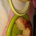 El cooksnap de Valen Tabó cuando hizo Budín de pan casero.
