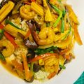 รูป Cooksnap ของ Yun Ja เมื่อเขาทำ กุ้งผัดยอดข้าวโพดอ่อน