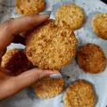 Sneha Patel's cooksnap of when they made Whole wheat, Oats & Jaggery Cookies, Eggless.
