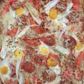 El cooksnap de Alberto Alcolea cuando hizo Pizza con base de coliflor.