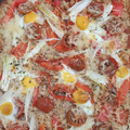 El cooksnap de Alberto Alcolea cuando hizo Pizza con base de coliflor.