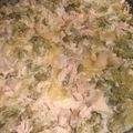 El cooksnap de Johanna Beltran cuando hizo Brócoli en salsa blanca.