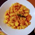 Chandra kamdar का कुकस्नैप जब उन्होंने ब्रेड पुलाव (bread pulao recipe in Hindi) बनाया था।