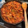 Deidrea Rucker's cooksnap of when they made Mamma’ s Chicken Cacciatore.