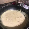El cooksnap de Roberto Miranda cuando hizo Salsa carbonara.