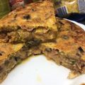 El cooksnap de maybe cuando hizo Tortilla de Butifarra de Huevo, Panceta  y Chicharrones.