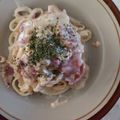 Cooksnap dari sandra elsafitri untuk resep Fettucine Carbonara Gapake Ribet dan Tanpa Cream