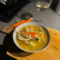 El cooksnap de Ricardo Aguilar Delgado cuando hizo Sopa de pollo con verduras casera.
