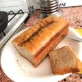 El cooksnap de Esteban cuando hizo Budín húmedo de peras.