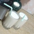 Rashida Minhaj's cooksnap of when they made Meethi lassi.