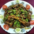 Saranya Vignesh's cooksnap of when they made Pepper chicken.