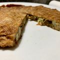 El cooksnap de Marieta cuando hizo Tortilla de alcachofas.