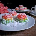 Cooksnap dari Arvina Harahap untuk resep Lapis Singkong Pelangi