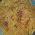 Jagmit Kochar का कुकस्नैप जब उन्होंने बेसन का चीला (besan ka cheela recipe in Hindi) बनाया था।